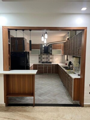 Kitchen in 4 BHK Builder Floor at South City 2 – for Rent