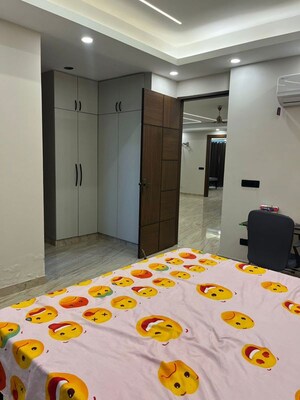 Bedroom in 1 RK Builder Floor at Kohli One Malibu Town, Sector 47 – for Rent