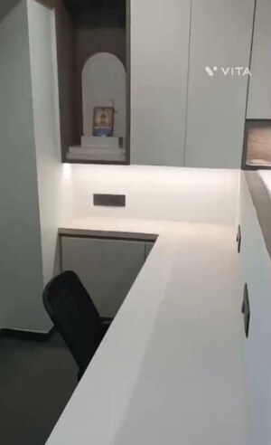 Kitchen in  Office Space at Shivam Trade Center, Ambli – for Rent