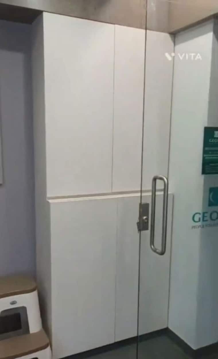 Bathroom, shivam-trade-center Commercial Office Space 1179 Sq.Ft. In Ambli Ahmedabad 10162539