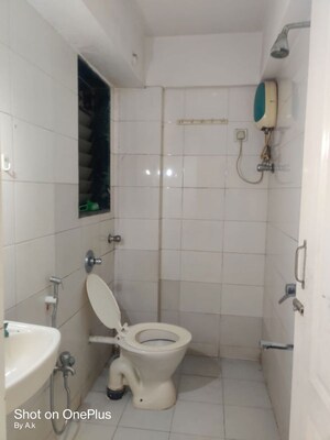 Attached Bathroom in 2 BHK Apartment at Dedhia Palatial Height, Powai – for Rent
