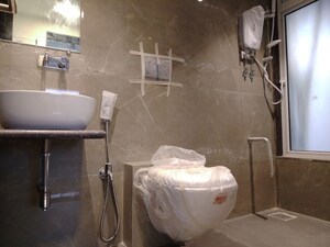 Bathroom in 2 BHK Apartment at Srishti Samarth, Bhandup West – for Sale