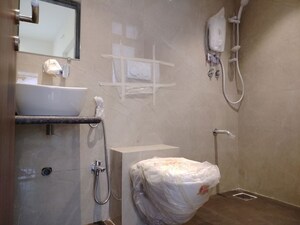 Bathroom in 2 BHK Apartment at Srishti Samarth, Bhandup West – for Sale