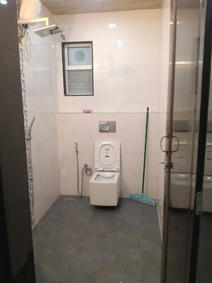 Bathroom in 4 BHK Apartment at Kharghar – for Rent