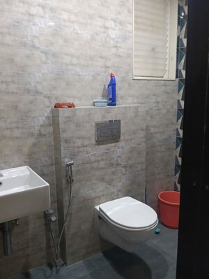 Bathroom in 4 BHK Apartment at Kharghar – for Rent