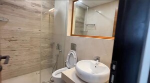 Bathroom in 4 BHK Apartment at Omkar 1973, Worli – for Rent