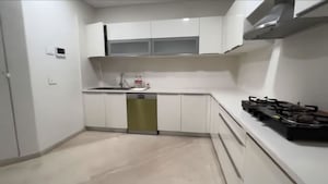 Kitchen in 4 BHK Apartment at Omkar 1973, Worli – for Rent