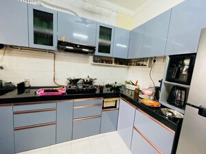 Kitchen in 2 BHK Apartment at Swastik Park CHS, Ghodbunder Road – for Rent