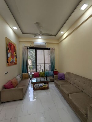 Living Room in 2 BHK Apartment at Larkins Pride Palms, Kolshet Road – for Sale