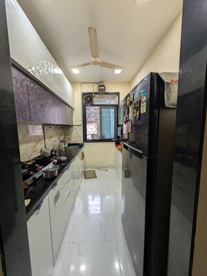 Kitchen in 2 BHK Apartment at Larkins Pride Palms, Kolshet Road – for Sale