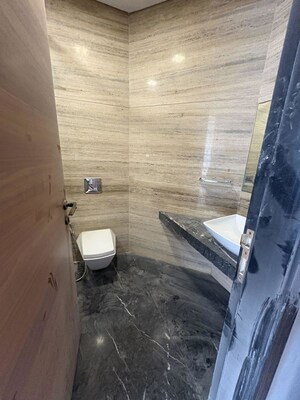 Bathroom in 3 BHK Apartment at Omkar 1973, Worli – for Rent