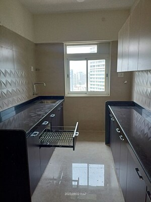 Kitchen in 2 BHK Apartment at Srishti Pride, Bhandup West – for Sale