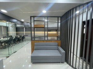 Staircase in  Office Space at Shyamal – for Rent