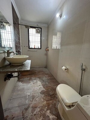 Bathroom in 3 BHK Builder Floor at Saket – for Rent