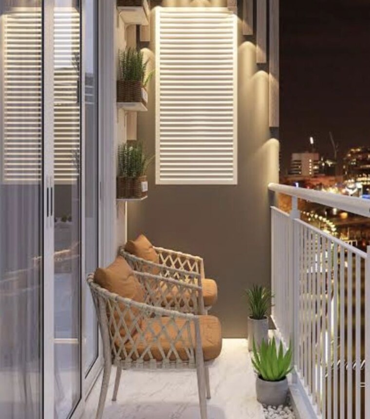 Balcony, sector 81 3 Bedroom 1450 Sq.Ft. Builder Floor In Sector 81 Noida 10162644