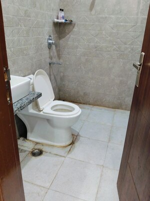 Bathroom in 1 RK Builder Floor at Kohli One Malibu Town, Sector 47 – for Rent