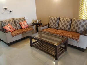 Living Room in 2 BHK Apartment at Monarch Serenity, Thanisandra Main Road – for Sale