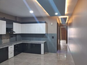 Kitchen in 3 BHK Builder Floor at Malviya Nagar – for Rent
