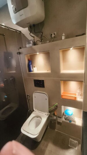 Bathroom in 3 BHK Builder Floor at Ansal Plaza Sector-23, Sector 23 – for Rent