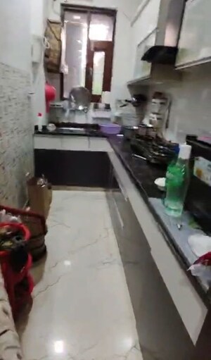 Kitchen in 2 BHK Builder Floor at Niti Khand I – for Sale