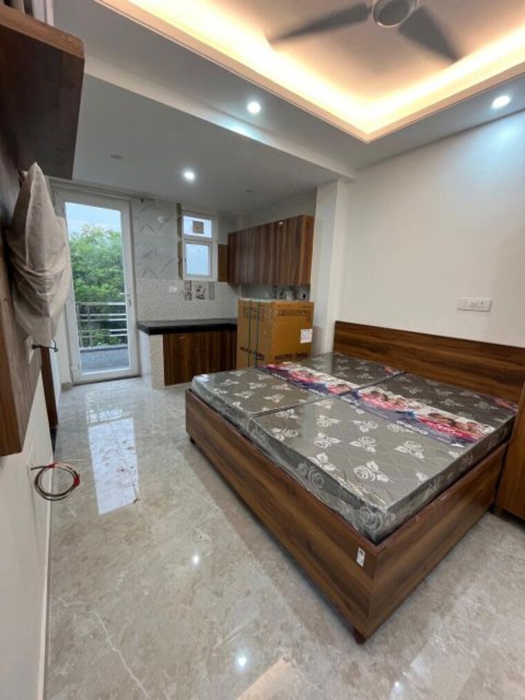 Bedroom, sector 44 1 RK 440 Sq.Ft. Builder Floor In Sector 44 Gurgaon 10162876