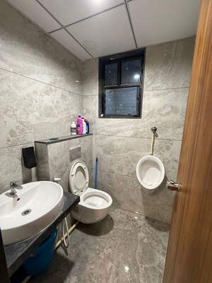 Bathroom in  Office Space at Thaltej – for Rent