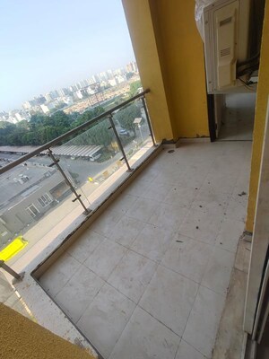 Balcony in 3.5 BHK Apartment at Tulsiani Golf View, Gomti Nagar – for Rent