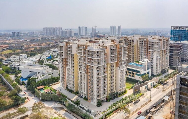 Exterior View, vajras-jasmine-county 3 Bedroom 1745 Sq.Ft. Apartment In Puppalaguda Hyderabad 10163104
