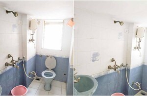 Bathroom in  Pg at Hmpl Surya Nagar – for Rent
