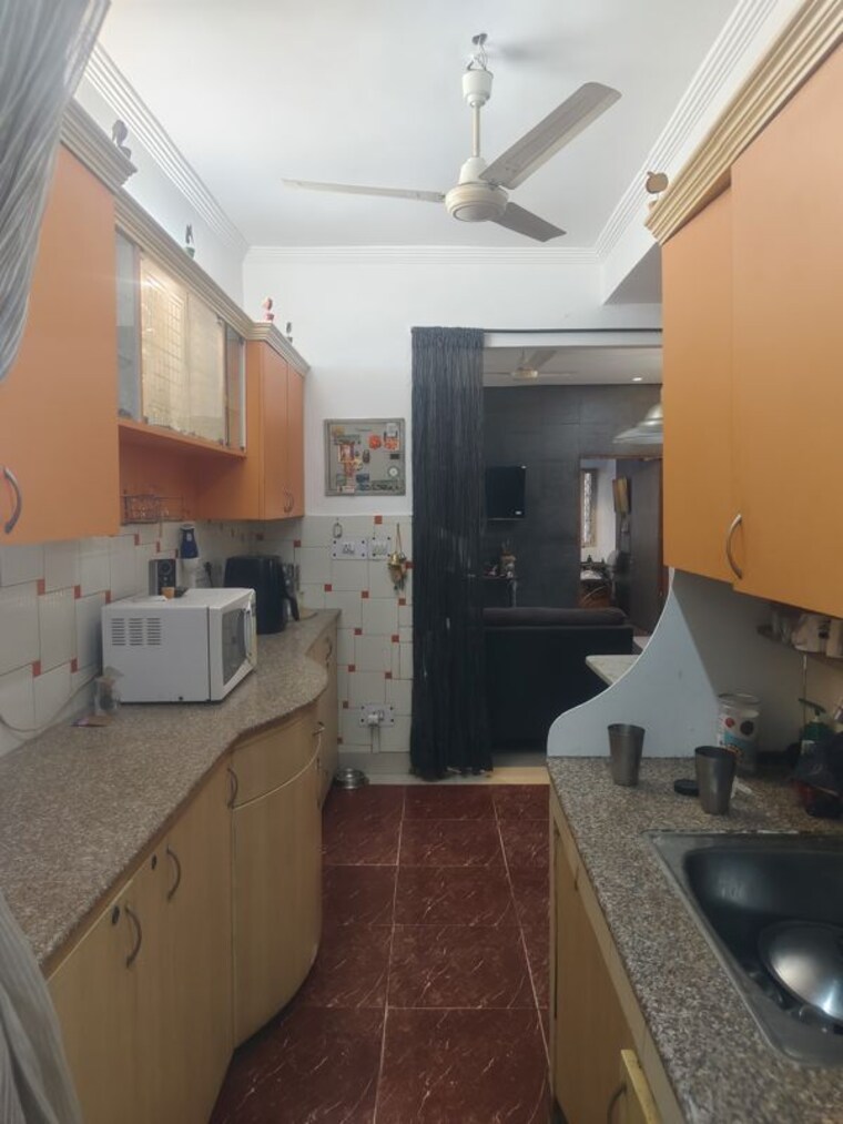 Kitchen, sarita vihar 3 Bedroom 1600 Sq.Ft. Apartment In Sarita Vihar Delhi 10163123