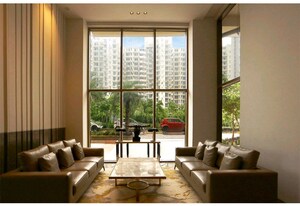 Living Room in 4 BHK Apartment at Mapsko Mount Ville, Sector 79 – for Sale