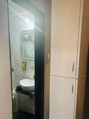 Bathroom in 3 BHK Apartment at J N Adiamville, Tathawade – for Rent