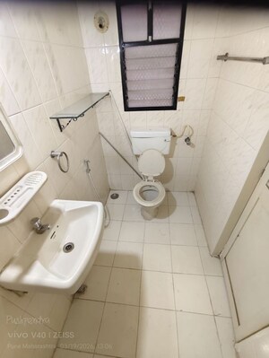 Bathroom in 3 BHK Apartment at Gini Viviana, Balewadi – for Rent