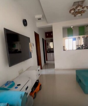 Living Room in 2.5 BHK Apartment at Saakshi Parvasaakshi, Pimple Saudagar – for Sale