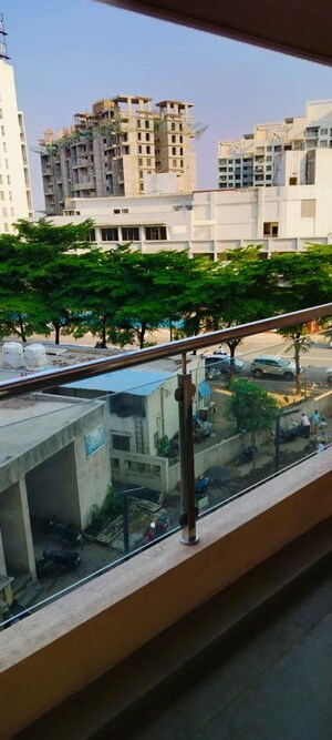 Balcony in 2 BHK Apartment at Urban Skyline Phase 1, Ravet – for Rent