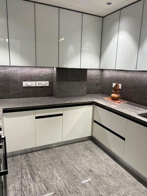 Kitchen in 2 BHK Builder Floor at Saket – for Rent