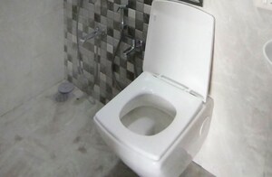 Bathroom in  Pg at P&t Staff Colony – for Rent