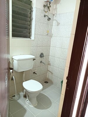 Bathroom in 2 BHK Apartment at Ideal Abasan, Narayanpur – for Rent