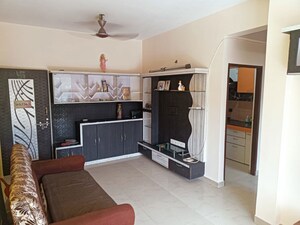 Living Room in 2 BHK Apartment at Ideal Abasan, Narayanpur – for Rent