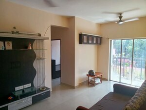 Living Room in 2 BHK Apartment at Ideal Abasan, Narayanpur – for Rent