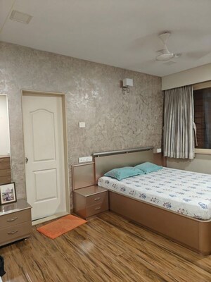 Bedroom in 3 BHK Apartment at Sheth Vasant Galaxy, Goregaon West – for Rent