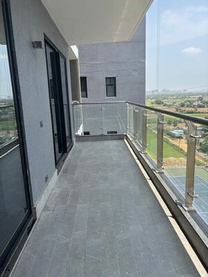 Balcony in 4 BHK Apartment at BPTP Park Prime, Sector 66 – for Rent