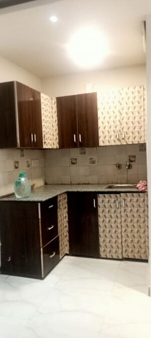 Kitchen in 1 BHK Builder Floor at Khirki Extension – for Rent