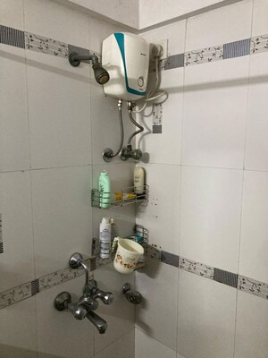 Bathroom in 2 BHK Apartment at Harshail Flamingo Apartments, Malad West – for Sale