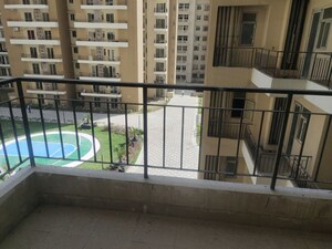 Balcony in 3 BHK Apartment at Amrapali Crystal Homes, Sector 76 – for Rent