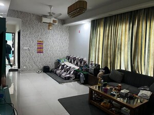 Living Room in 4 BHK Apartment at Parsvnath Srishti, Sector 93 – for Rent