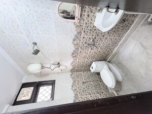 Bathroom in 2 BHK Builder Floor at Khirki Extension – for Rent
