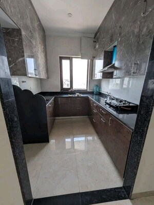 Kitchen in 3 BHK Apartment at Chattarpur – for Rent