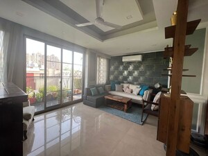 Kitchen in 3 BHK Builder Floor at Unitech Nirvana Country Cedar Crest, Sector 50 – for Rent