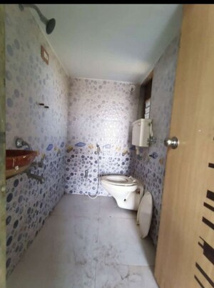 Bathroom in 1 BHK Apartment at Shantee Sunshine Sapphire, Vasai East – for Rent